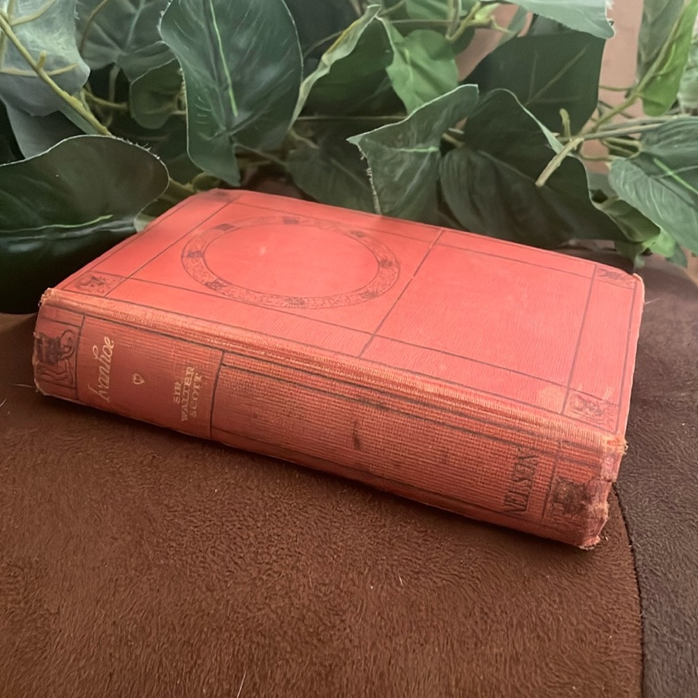 Ivanhoe ~ Sir Walter Scott Antique Hardcover